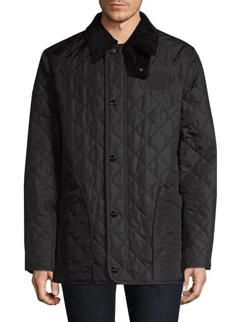 burberry quilted jacket mens ebay|Burberry twill barn jacket.